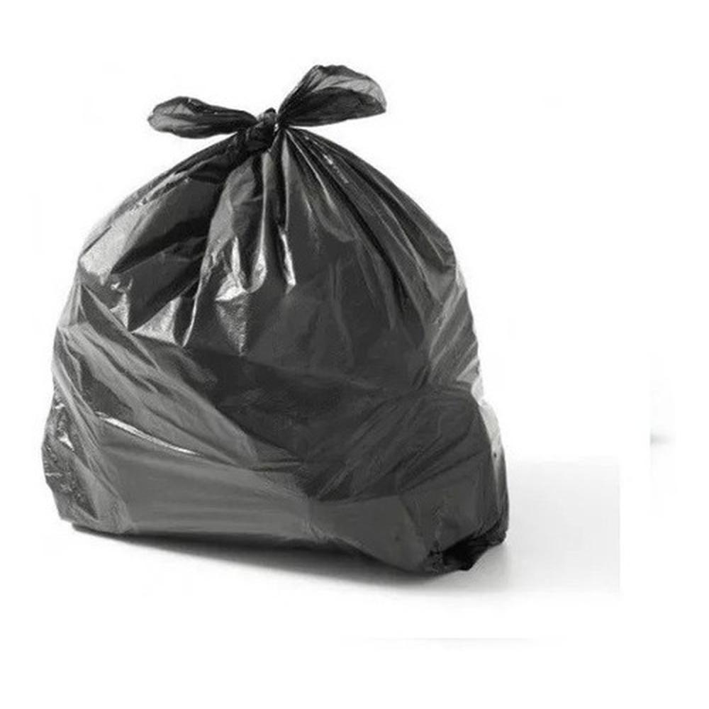 Sacos Para Lixo Preto 40 Litros Reforçado (100 Un) - 1