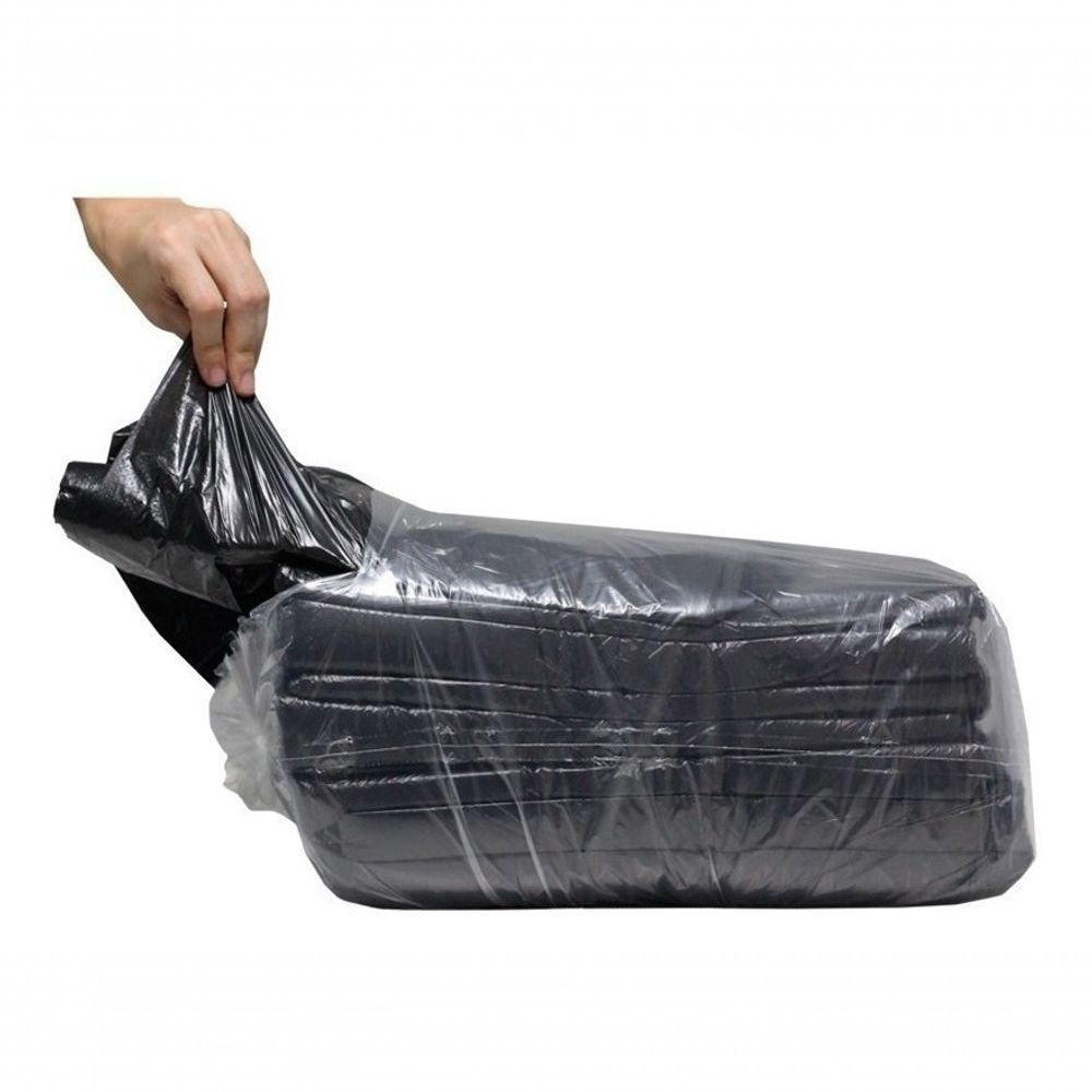 Saco P-lixo 60l Preto Especial 60x70x4,00 C100 - Cor:preto - 3