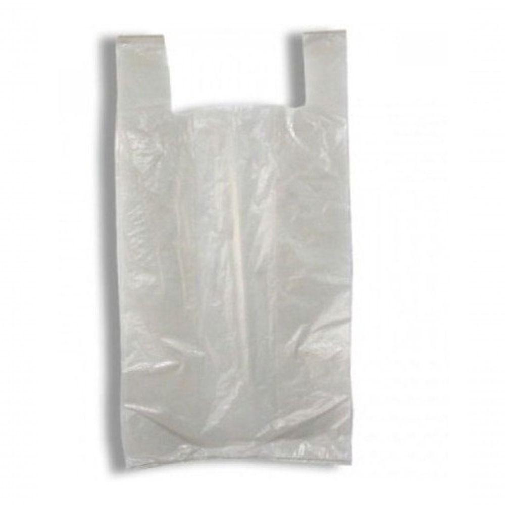 Sacolas Plasticas Branca Reciclada Reforçada 60x80 5 Kg - 1