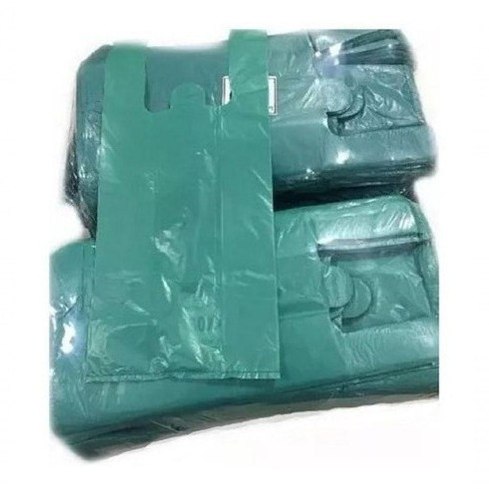 Sacolas Plasticas Reciclada Recuperada Reforçadas 35x45 2 Kg - 1