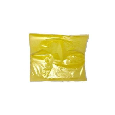 Saco De Lixo 60 Litros Colorido Amarelo Comum Com 100 Unid.
