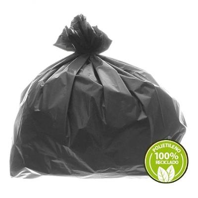 Saco De Lixo Super Leve 100 Litros Cinza 0,02mm 100un