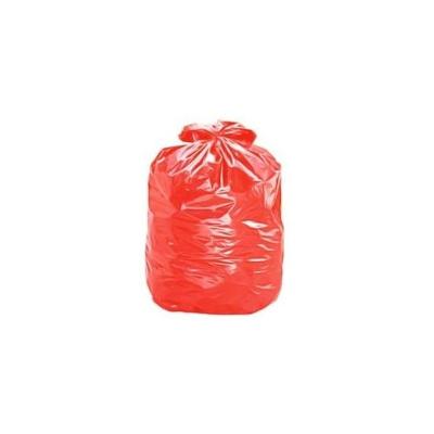 Saco Para Lixo Vermelho 45x55x003 20l Com 100 Unidades - Cor