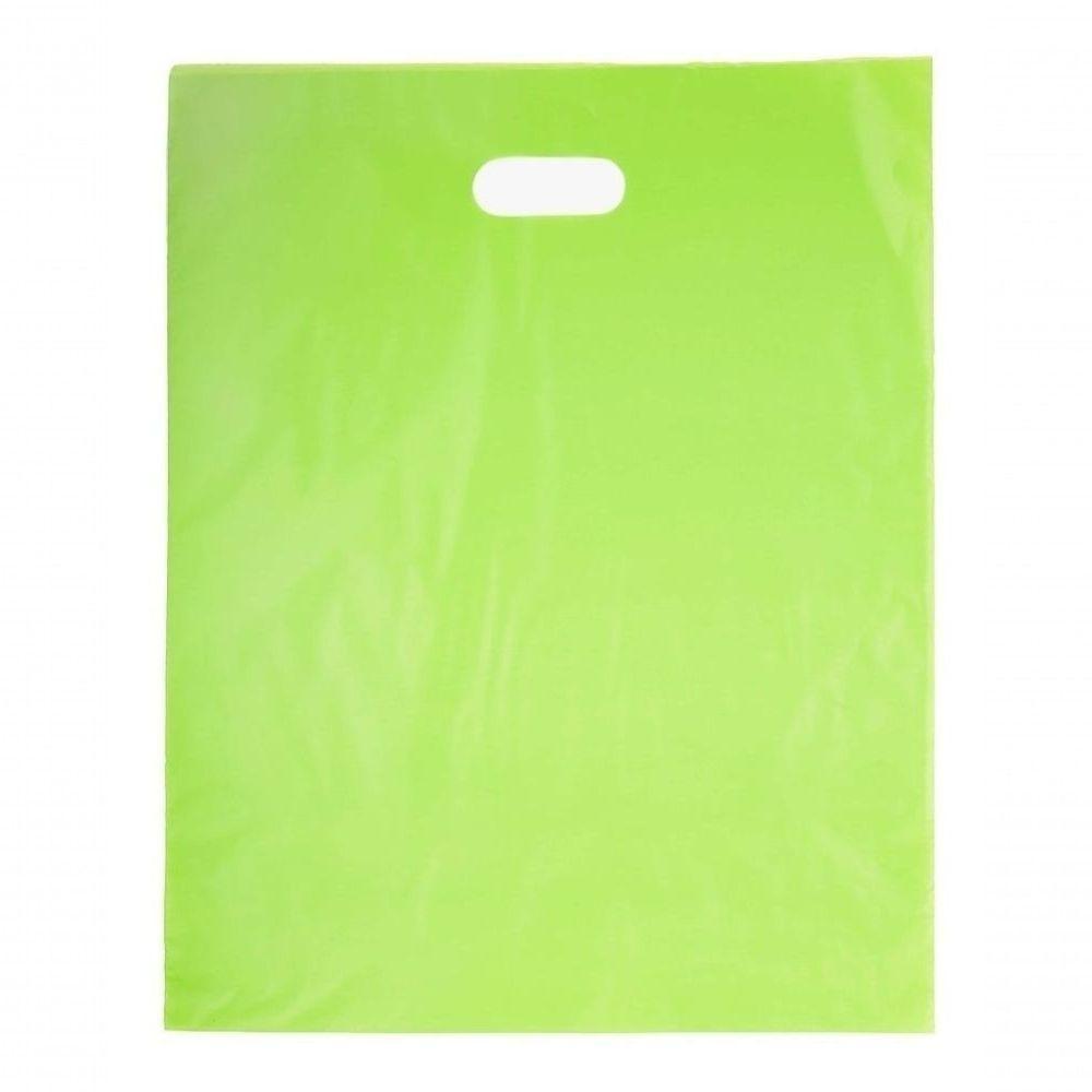 Sacolas Plasticas 40x50 Alça Boca De Palhaço 100 Unid. - 9