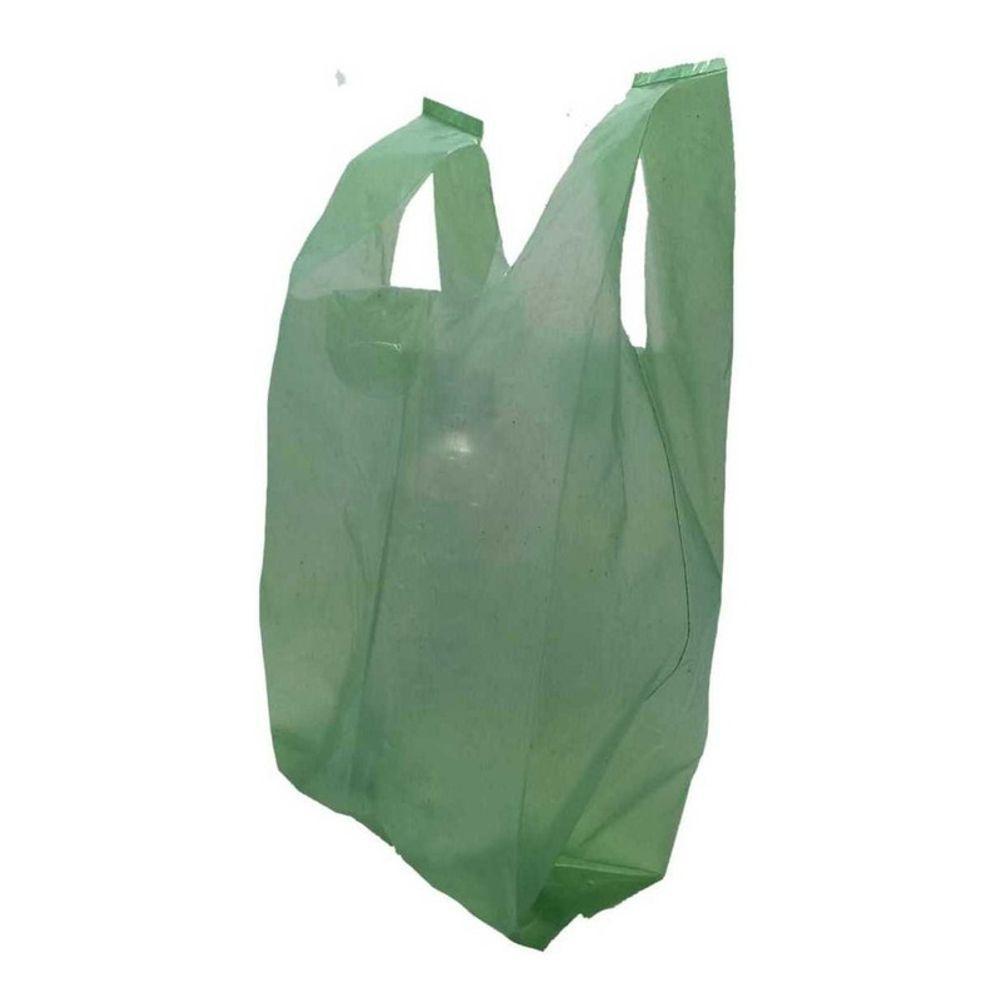 Sacola Plástica Reciclada Reforçada Verde Com 4kg Full - 1