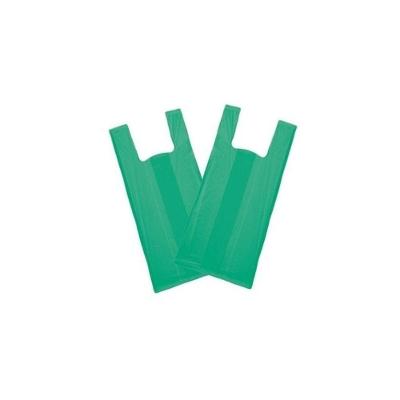 Sacola Reciclada 30 X 40 Verde Pacote Com 1 Kg