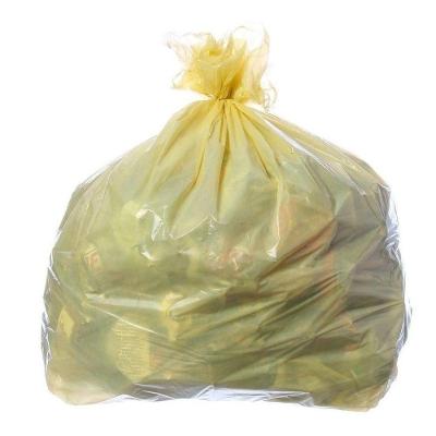 Saco Para Lixo Amarelo Higistore Reforçado 50 Lt Com 50 Uni