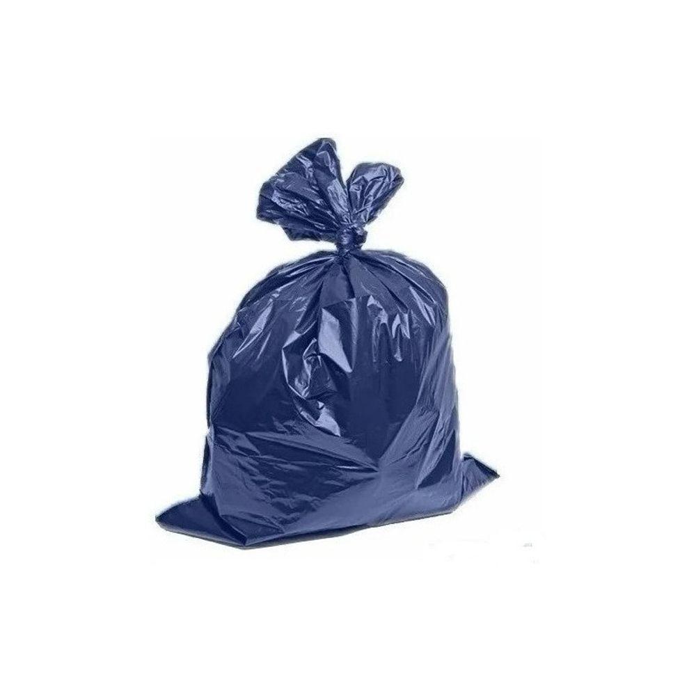 Sacos Para Lixo Azul 40 Litros Normal (100 Un) - 1