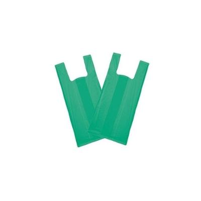 Sacola Reciclada 30 X 40 Verde Pacote Com 1 Kg