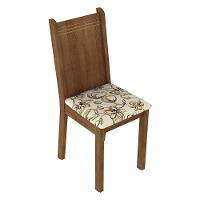 Kit 6 Cadeiras 4290 Rustic e Lírio Bege Madesa - 8