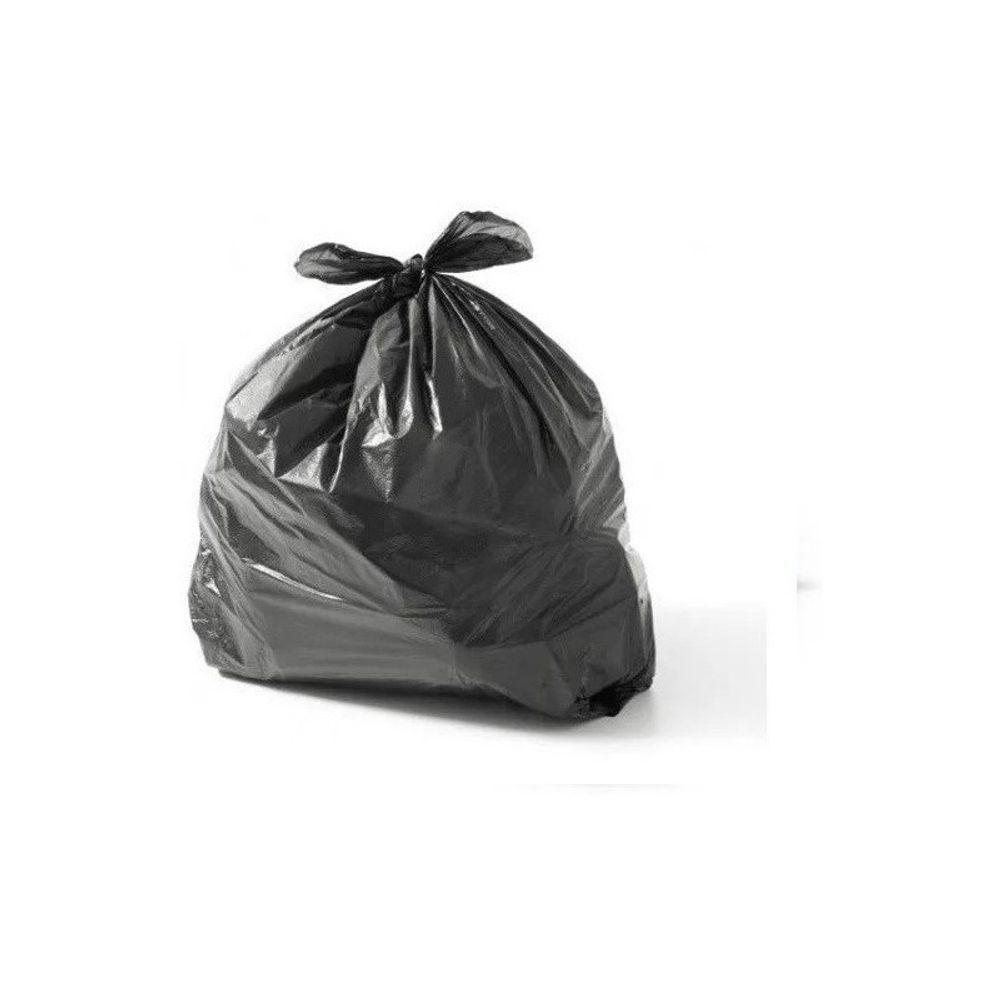 Sacos Para Lixo Preto 40 Litros Reforçado (100 Un) - 1