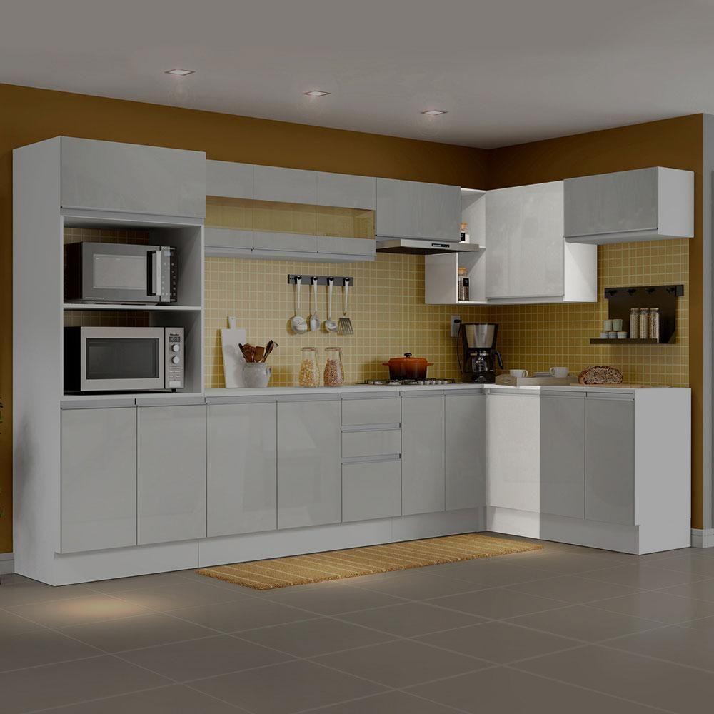 Kit Canto Madesa Smart 2 Portas E Nicho - 6