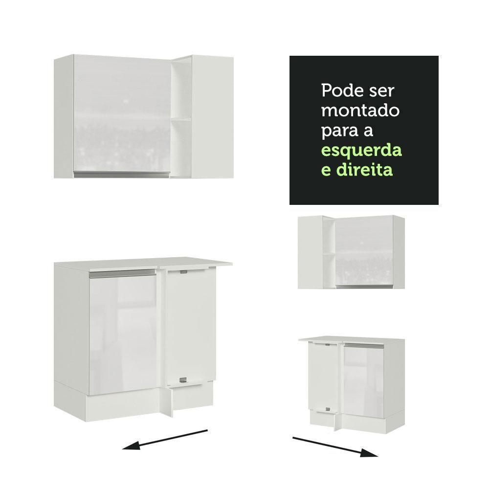 Kit Canto Madesa Smart 2 Portas E Nicho - 8