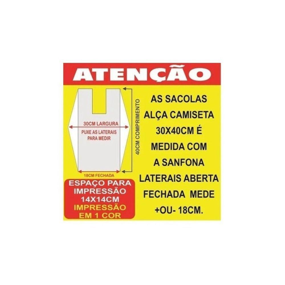 Sacola Preta Reforçada 30x40 Pacote 5 Kg - 3