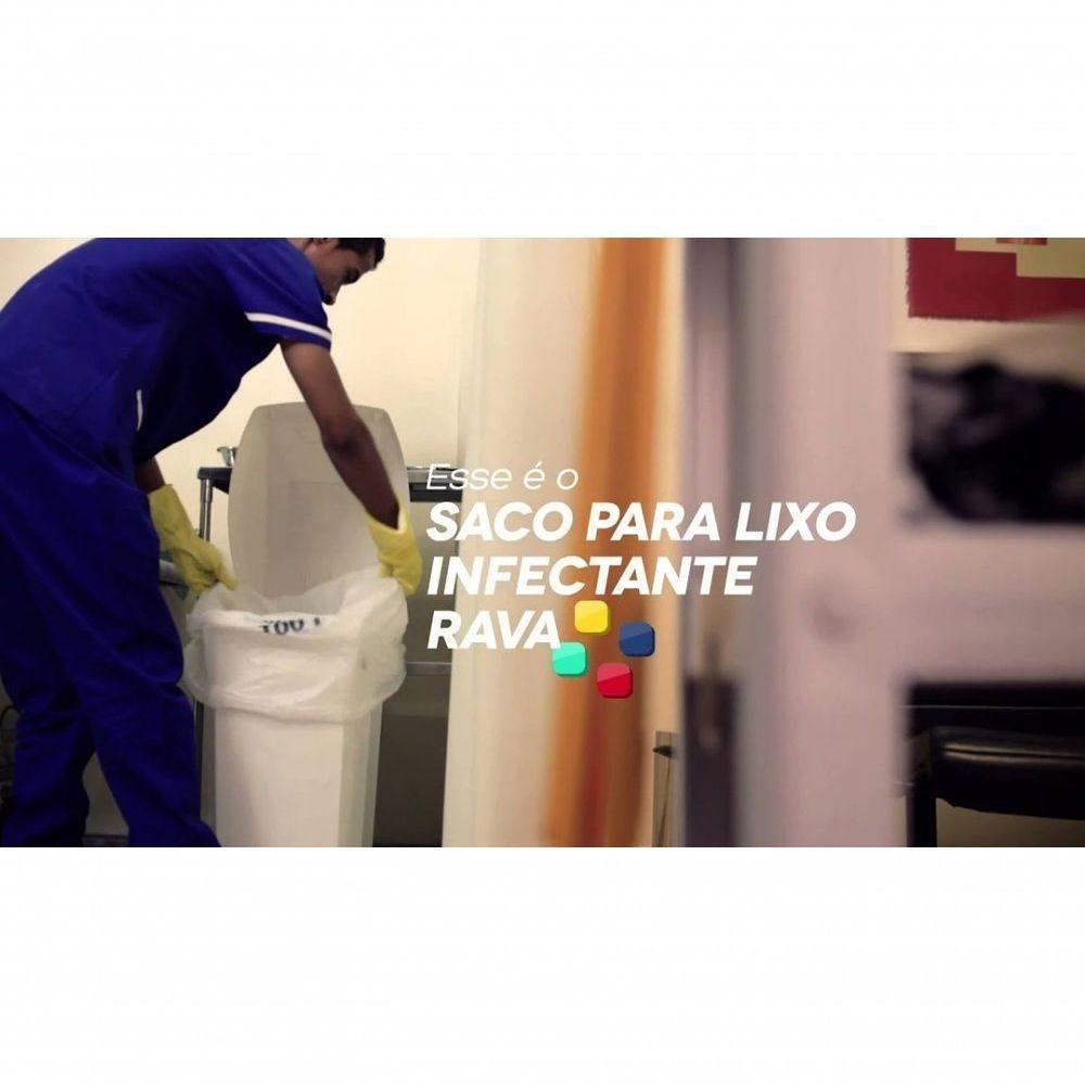 Saco Lixo Hospitalar P- Resíduo Infectante 30l Fd C- 100un - 5