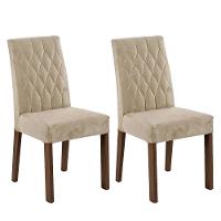 Kit 2 Cadeiras De Jantar Rustic/imperial 4256 Madesa Rustic - 1