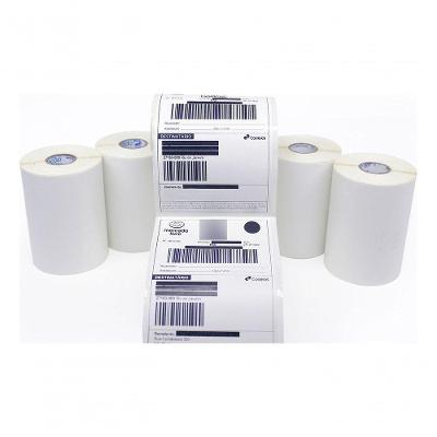 2 Rolos Etiqueta 10x15 Cm Térmica Serrilha Para Ecommerce