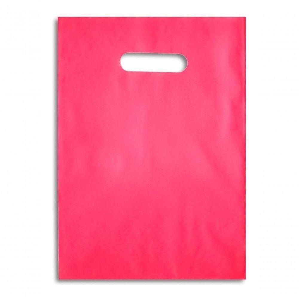 Sacolas Plasticas 30x40 Alça Boca De Palhaço 50un Promo - 9