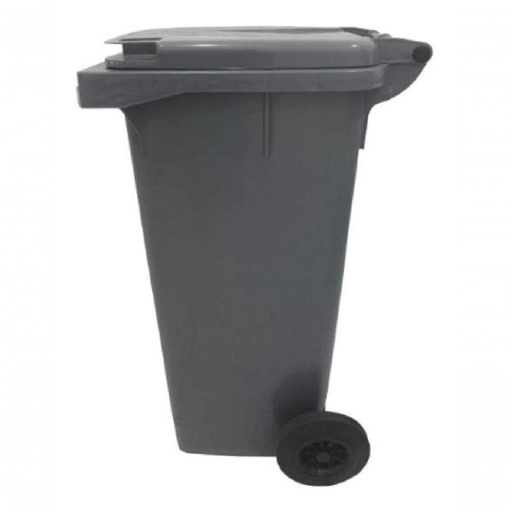 Conteiner Lixeira Plastica 120l Contentor Com Rodas Jsn - 7