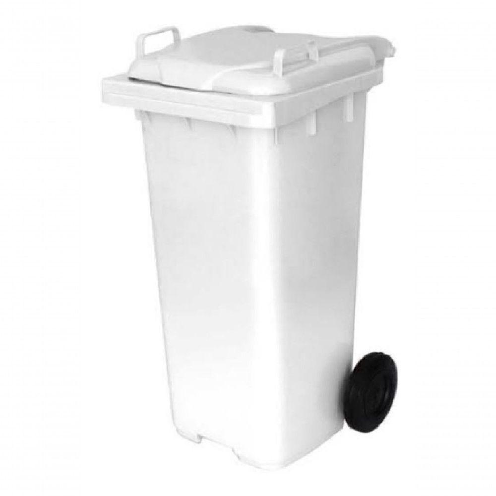 Conteiner Lixeira Plastica 120l Contentor Com Rodas Jsn - 8