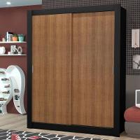 Guarda-roupa Solteiro Dallas Plus 2 Portas de Correr Madesa