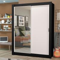 Guarda-roupa Solteiro Dallas Plus 2 Portas de Correr Madesa - 1