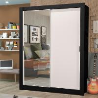 Guarda-roupa Solteiro Dallas Plus 2 Portas de Correr Madesa - 3