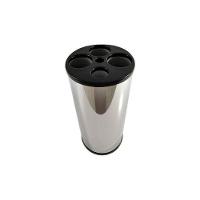 Lixeira Para Copos Descartáveis De água E Café Em Aço Inox - 5