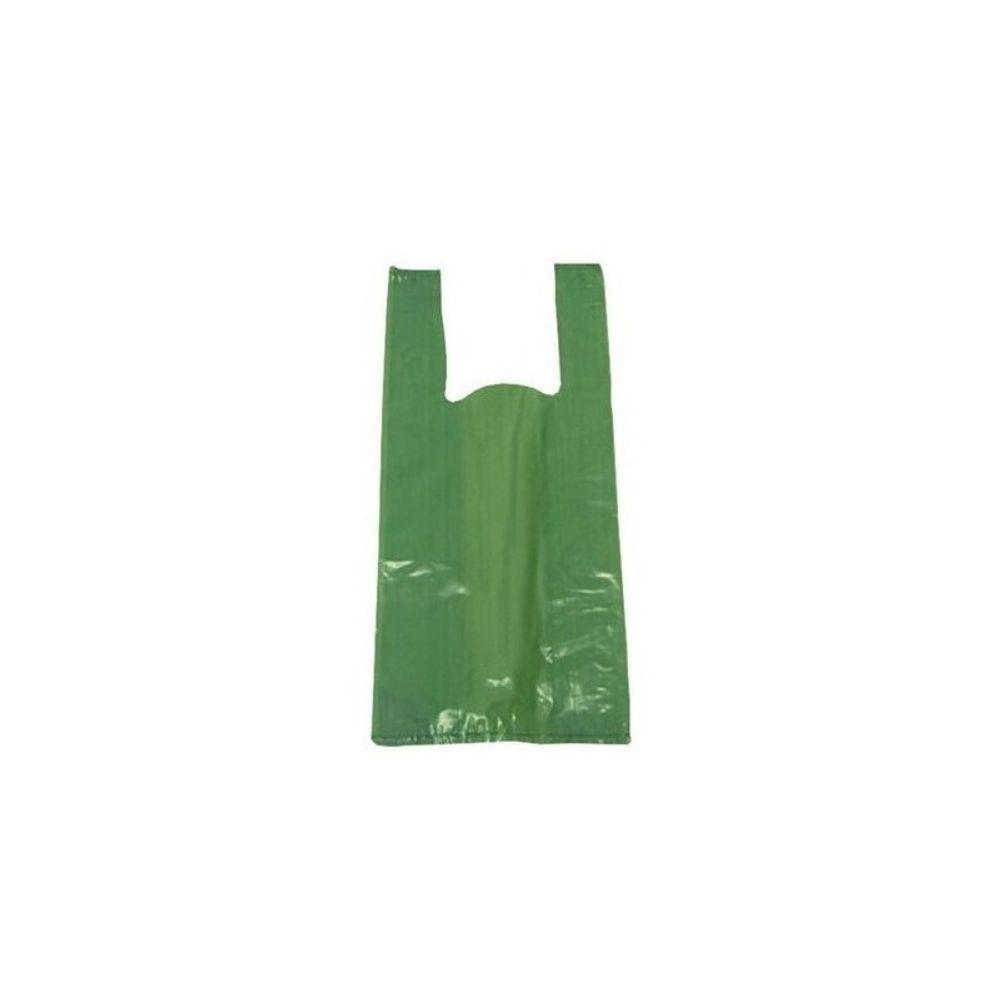Sacola Reciclada Verde 35 Cm X 45 Cm Pacote Com 5kg 550 Und - 1