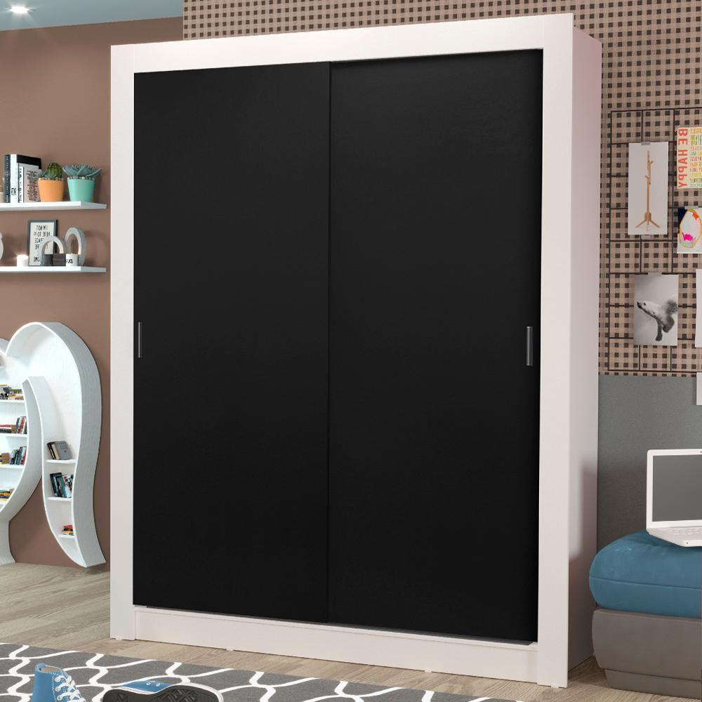 Guarda-roupa Solteiro Dallas Plus 2 Portas de Correr Madesa - 3