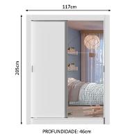 Guarda-Roupa Infantil Theo 2 Portas 4 Madesa Gavetas - 7