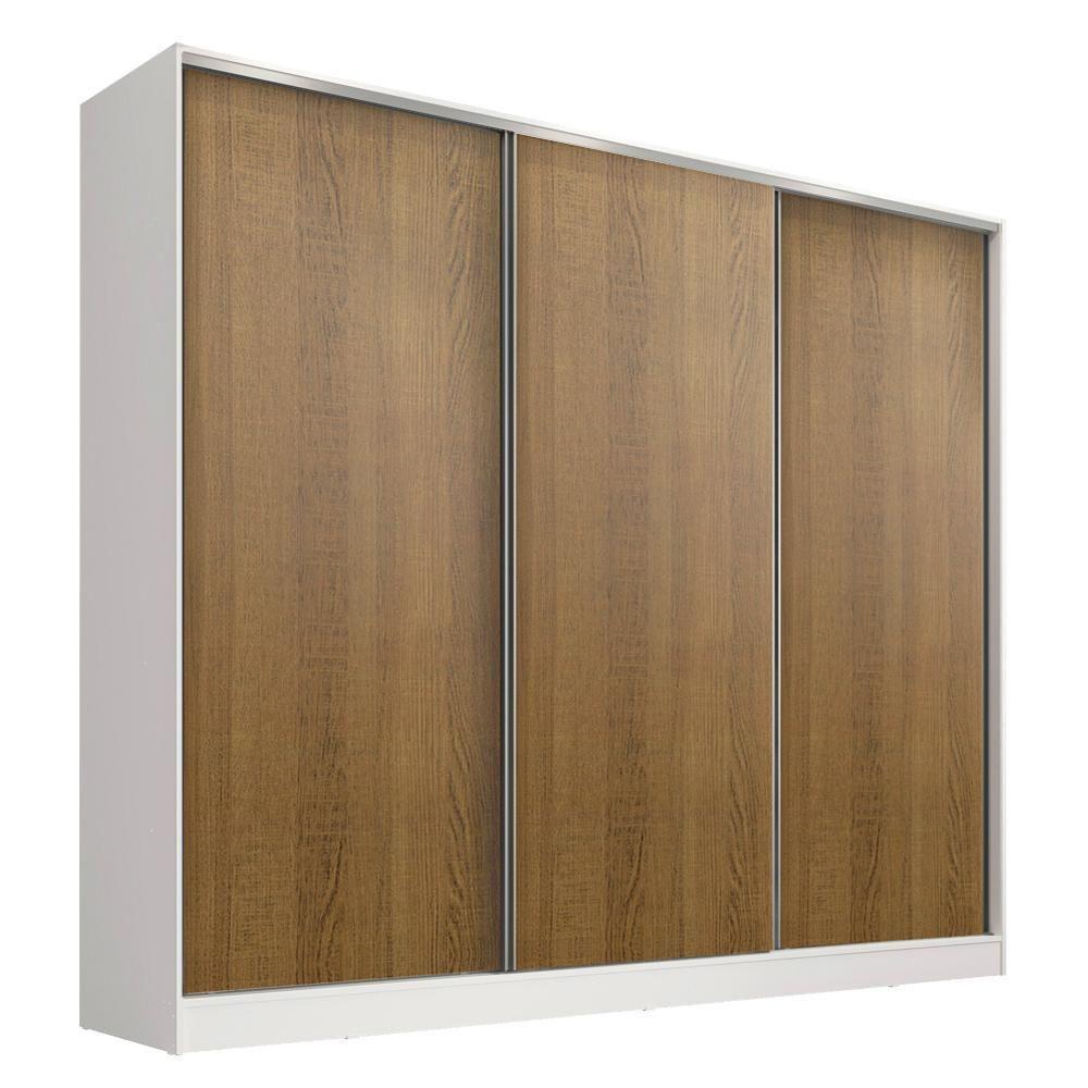 Guarda-Roupa Infantil 100% MDF Logan 3 Portas de Correr Madesa - 2