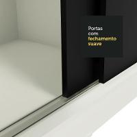 Guarda-roupa Solteiro 2 Portas de Correr 2 Gavetas Madesa - 9