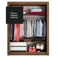 Guarda-roupa Infantil Bento 2 Portas de Correr Madesa - 10