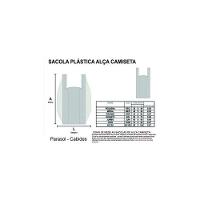 Sacola Plastica Reciclada Reforçada Kit 10 Kg 50x70 - 2