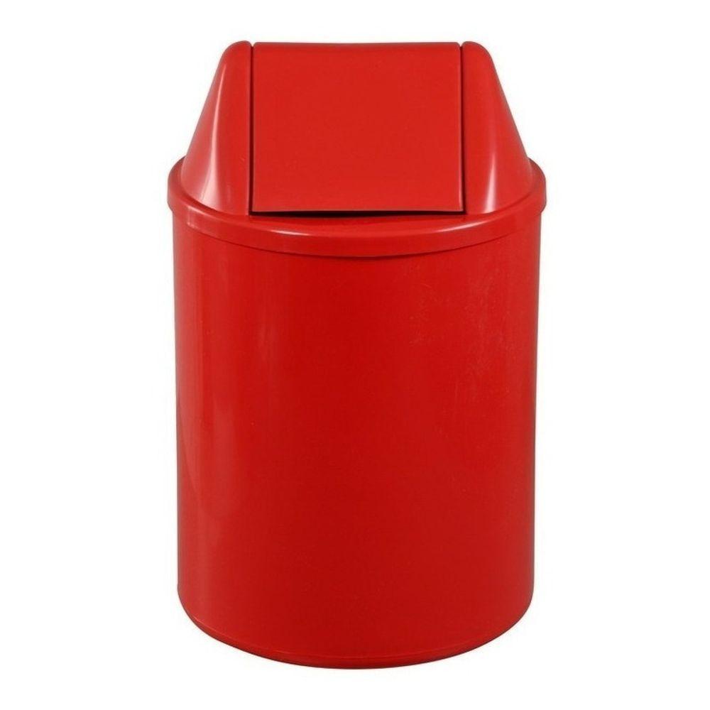 Lixeira Plástica Com Tampa Vai-vem 50 Litros - 1