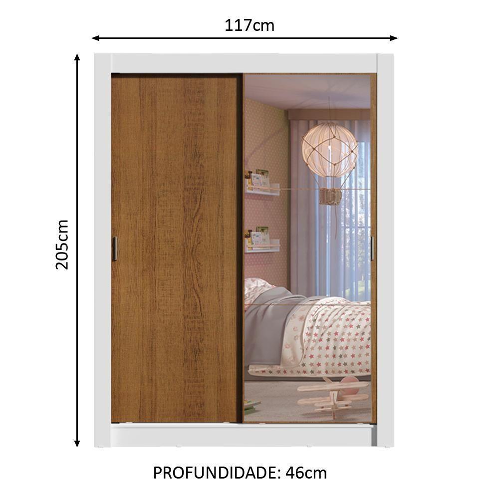 Guarda-Roupa Infantil Theo - 2 Pts 4 Gavetas - Madesa - 9