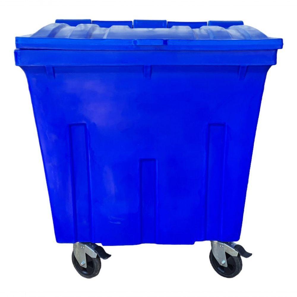 Contêiner Contentor Lixeira Plástico 1000 Litros - 3