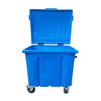 Contêiner Contentor Lixeira Plástico 1000 Litros - 2