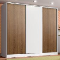 Guarda-Roupa Infantil Logan 3 Portas de Correr Madesa - 1