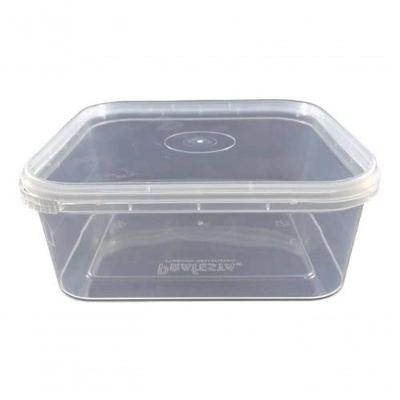 30 Marmita Pote Quadrado Lacre Microondas Freezer 400ml