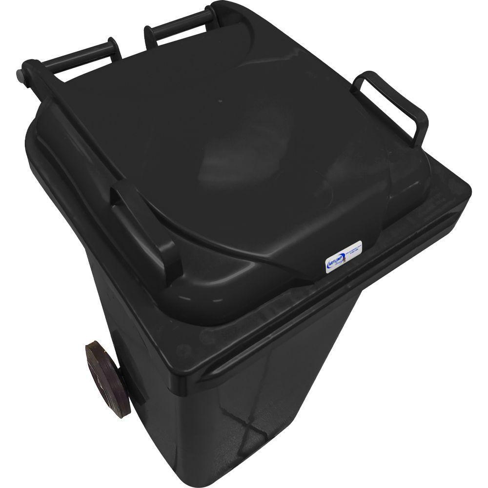 Conteiner Lixeira Plastico 120 Litros Com Rodas De 200mm - 7