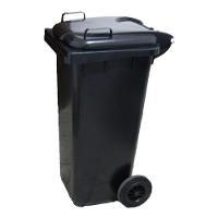 Conteiner Lixeira Plastico 120 Litros Com Rodas De 200mm - 1