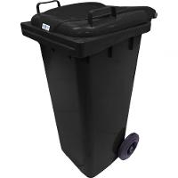 Conteiner Lixeira Plastico 120 Litros Com Rodas De 200mm - 6
