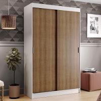 Guarda-roupa Solteiro 2 Portas de Correr 2 Gavetas Madesa - 3