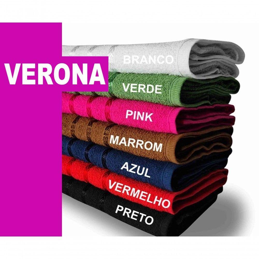 Jogo De Toalha 4 Peças Verona Luxo Beka 100% Algodão Branco - 4