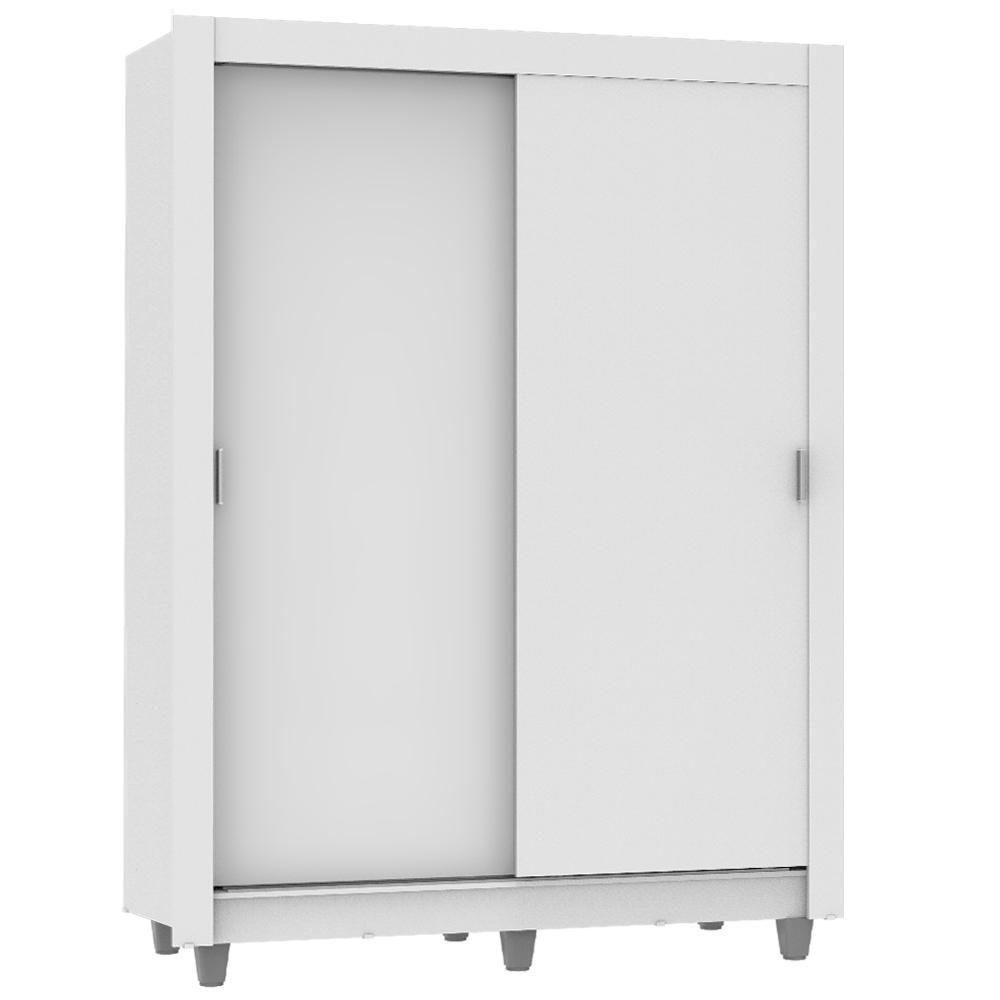 Guarda-Roupa Dallas Plus 2 Portas Correr Branco Madesa - 2