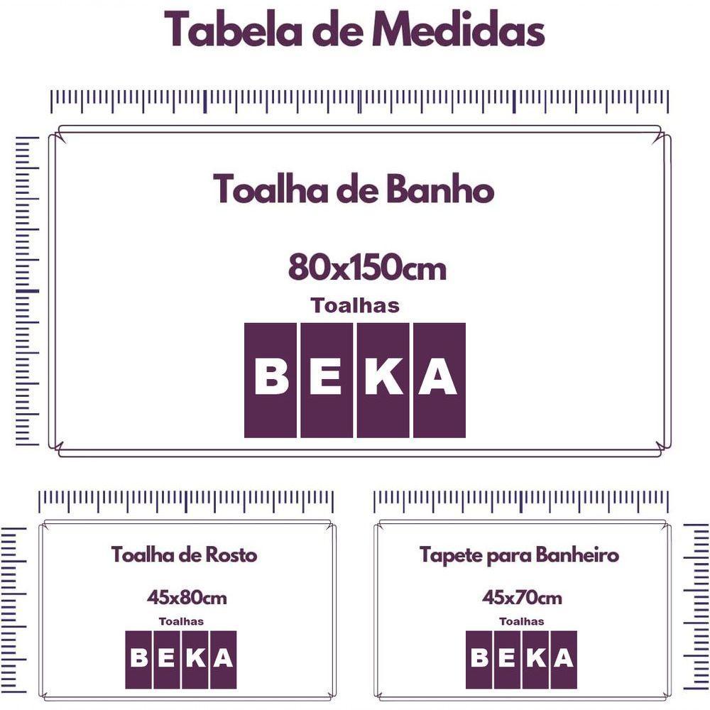 Jogo De Toalhas Gigante Itália Soft 2 Banhão + 2 Rosto + 2 Tapete Luxo 100% Algodão - Rosê - 6