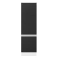 Paneleiro 100% Mdf 60 Cm 2 Portas Branco/preto - 5