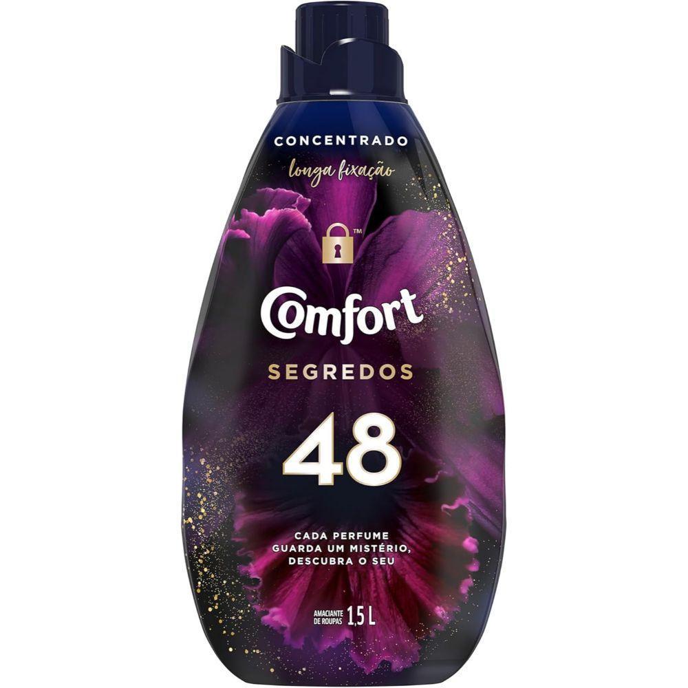 Comfort Amaciante Concentrado Segredos 48 1,5 Lts - 1
